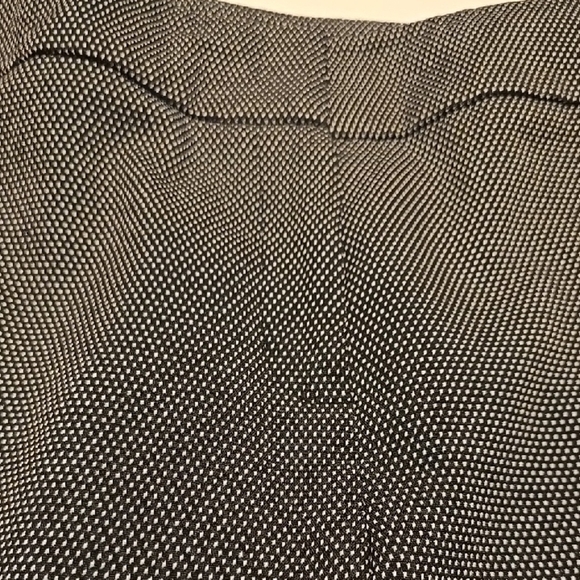 Kasper Black and White Checkered Pants 14 - Picture 4 of 4